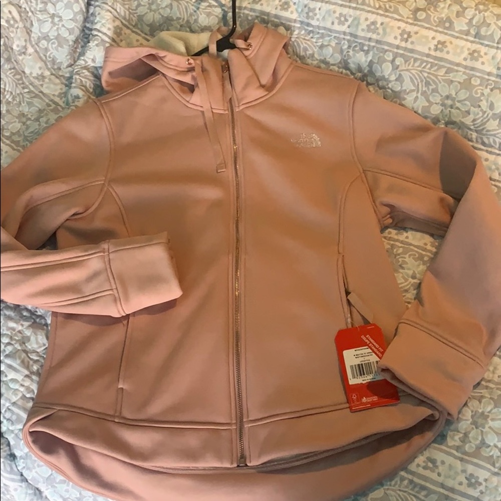 Baby pink north face!